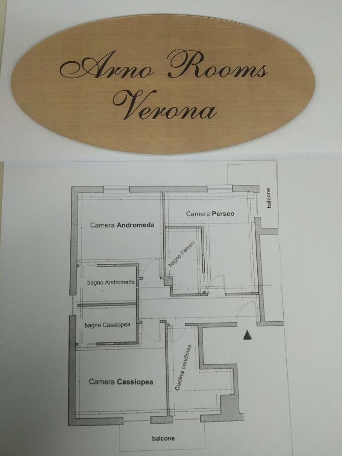 Arno Rooms Verona Esterno foto